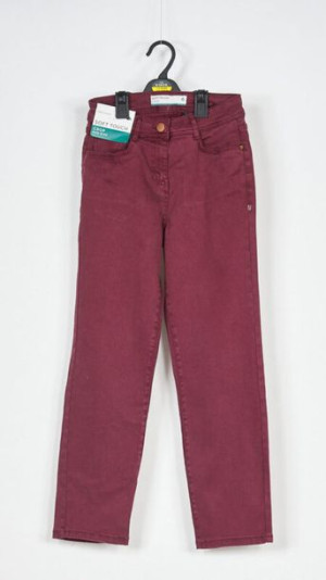 Spodnie Damskie Bordowe Crop Next R. 34
