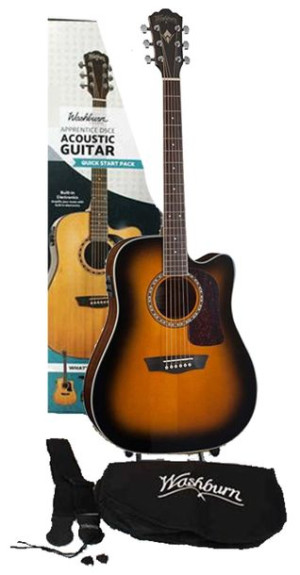 Washburn Ad 5 Ce Tsb Pack Gitarowy