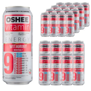 Oshee Vitamin Energy o smaku pomarańczowym 500 ml x 24 sztuki