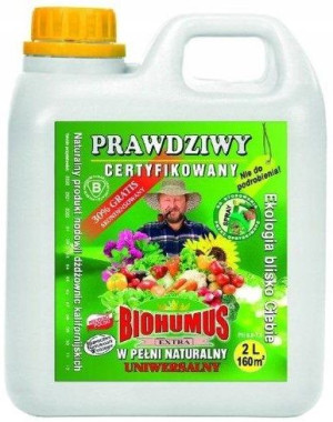 Ekodarpol Biohumus Extra Nawóz Obornik Uniwersalny Eko 2l
