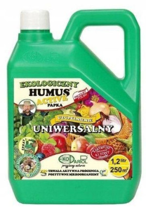EKODARPOL Humus Active Papka nawóz uniwersalny zapas 1,2l