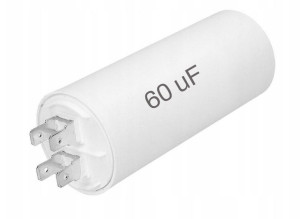 Kondensator rozruchowy silnikowy 60uF 450V