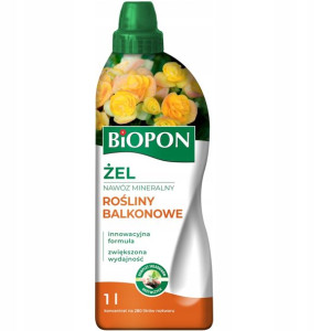 BIOPON Żel nawóz mineralny rośliny balkonowe 1L