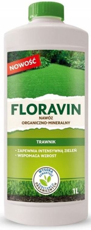 Floravin Nawóz Organiczno-mineralny Do Trawy 1l