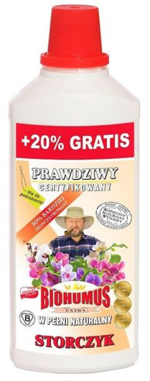 Ekodarpol Biohumus Extra Humus Do Storczyków Nawóz Eko 1,2l