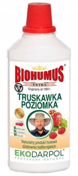Ekodarpol Biohumus Extra Nawóz Do Truskawek Poziomek 1l