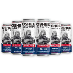 Oshee Wiedźmin Energy Drink Pełnia 500 ml x 6 sztuk