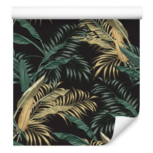 Tapeta Do Sypialni LIŚCIE Bananowca Natura Zieleń Rośliny