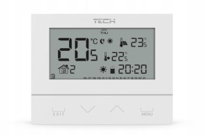 TECH regulator pokojowy sterownik ST-292 V3 biały