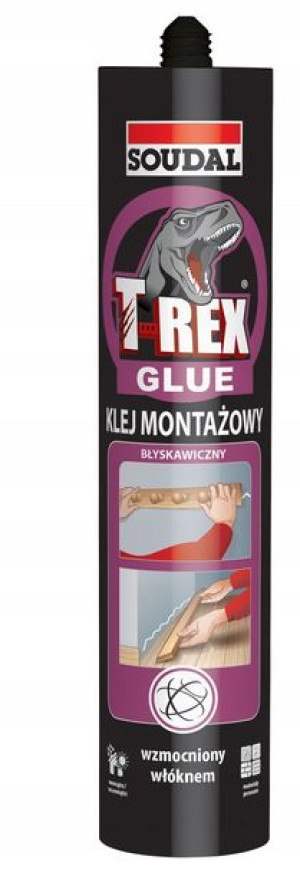 Soudal Klej Montażowy T-REX SUPER BŁYSKAWICZNY