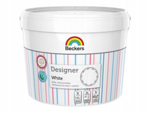 Farba lateksowa Beckers Designer White 2,5l biała
