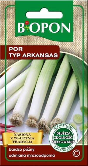BIOPON Por typ ARKANSAS bardzo późny mrozoodporny nasiona