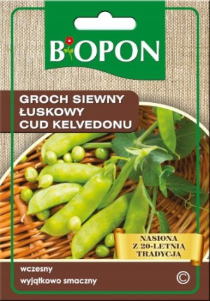 BIOPON Groch siewny łuskowy CUD KELVEDONU wczesny nasiona