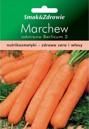 SMAK&ZDROWIE Marchew (późna) odmiana Berlicum 2 - zdrowa cera