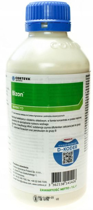 Corteva Bizon 1l Środek Oprysk Chwasty W Zbożach Ozimych
