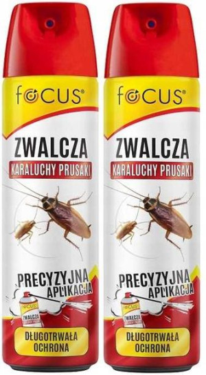 Focus Środek Spray Na Pluskwy Karaluchy Mrówki 600ml