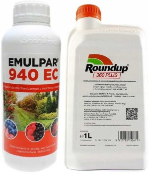 Zestaw Emulpar 940 Ec 1l + Roundup 360 Plus 1l