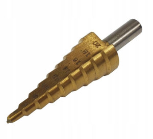 Wiertło Stopniowe Stożkowe Hss Tytan 4-12mm