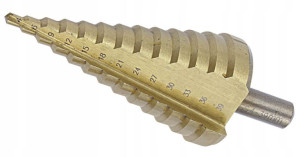 Wiertło Stopniowe Stożkowe Hss Tytan 4-39mm