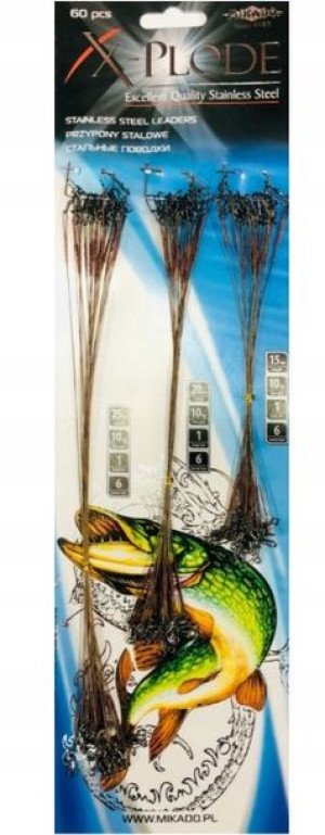 Przypon Stalowy - Kręt I Agr. 15/20/25cm/5kg 30szt