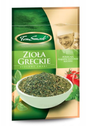Ten Smak przyprawa Zioła greckie 10g