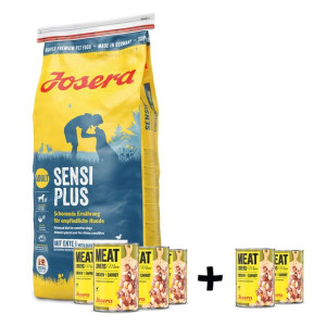 JOSERA SensiPlus 15kg + 6szt MeatLovers (4+2 GRATIS)