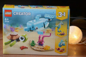 LEGO Creator 3 w 1 31128 Delfin i zolw