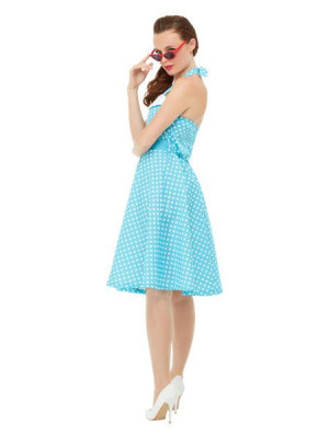 Strój Dziewczyna Pin Up W Grochy Lata 50 - M