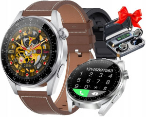 Zegarek męski SMARTWATCH ROZMOWY PL EKG +słuchawki