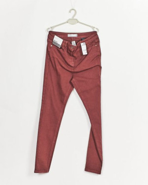 Spodnie Damskie Brązowe Next Skinny R. 42