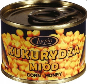 Przynęta naturalna kukurydza Lorpio 70 g miód