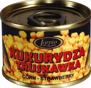 Przynęta naturalna kukurydza Lorpio 70 g truskawka