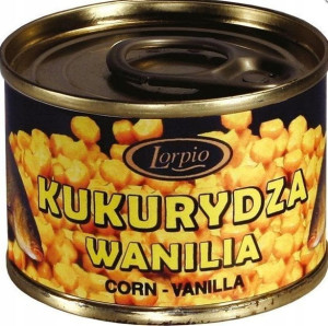 Przynęta naturalna kukurydza Lorpio 70 g wanilia