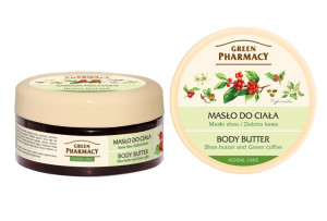 Green Pharmacy, Masło do ciała Masło Shea i Zielona Kawa, 200 ml