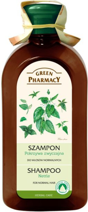 Green Pharmacy, Szampon do włosów normalnych Pokrzywa zwyczajna, 350 ml