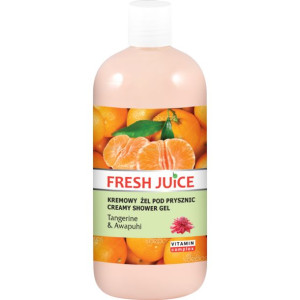 Fresh Juice, Żel pod prysznic Tangerine & Awapuhi, 500 ml