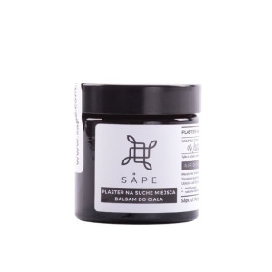 Sape, Plaster na suche miejsca - balsam do ciała, 60 ml