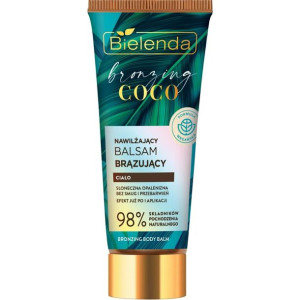 Bielenda, Bronzing Coco, Nawilżający balsam brązujący do ciała, 200 ml