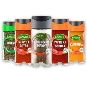 Kamis Mix 5 smaków przypraw 40g x 5 sztuk
