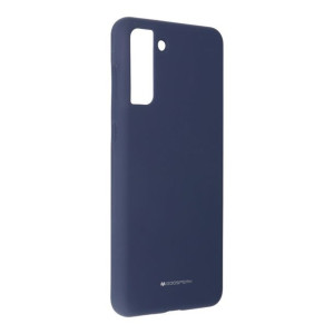 Etui Mercury Silicone Samsung Galaxy S21 Plus Mercury Granatowy