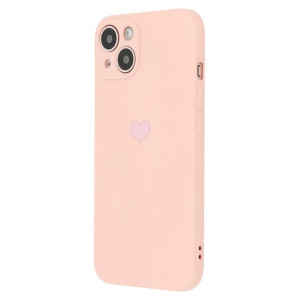Vennus Silicone Heart Case Samsung A13 5G Vennus Jasnoróżowy
