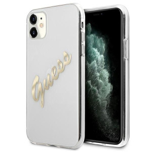 Oryginalne Etui GUESS Apple iPhone 11 Guess Przezroczysty