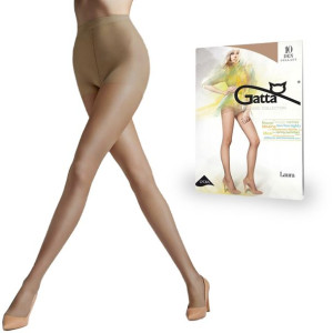 Rajstopy Gatta Laura 10 den lycra Daino 5-XL