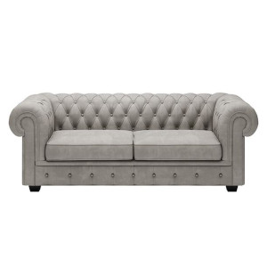 Sofa pikowana z funkcją spania MANCHESTER 3F | kolory do wyboru