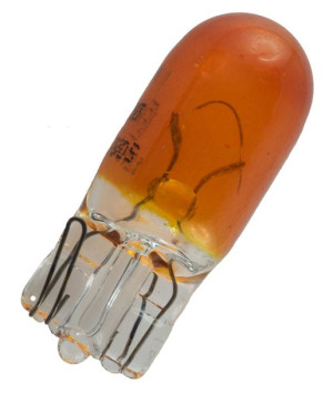 Żarówka 5W całoszklana WY5W 12V W5W Pomarańczowa
