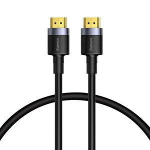 Baseus kabel HDMI HDMI 4K 60Hz Full HD 2.0 1 metr czarny CADKLF-E01