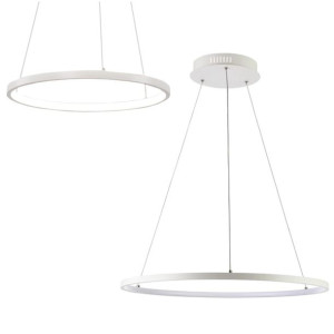 Żyrandol ring lampa okrąg obręcz żyrandol 30W