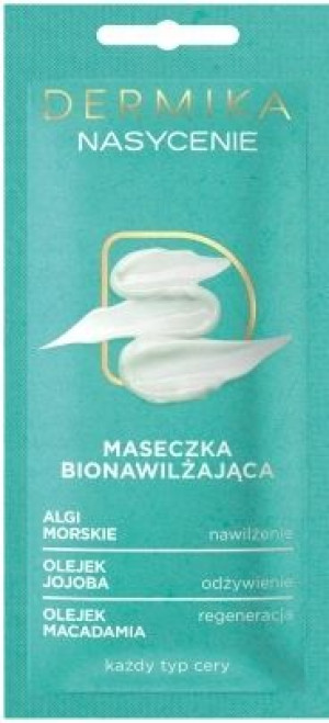 Dermika Nasycenie Maseczka Bionawilżająca Algi