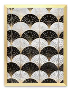  Obraz do wnętrz w stylu Art Deco 33x43cm