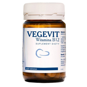 Witamina B12 suplement diety 100 tabletek